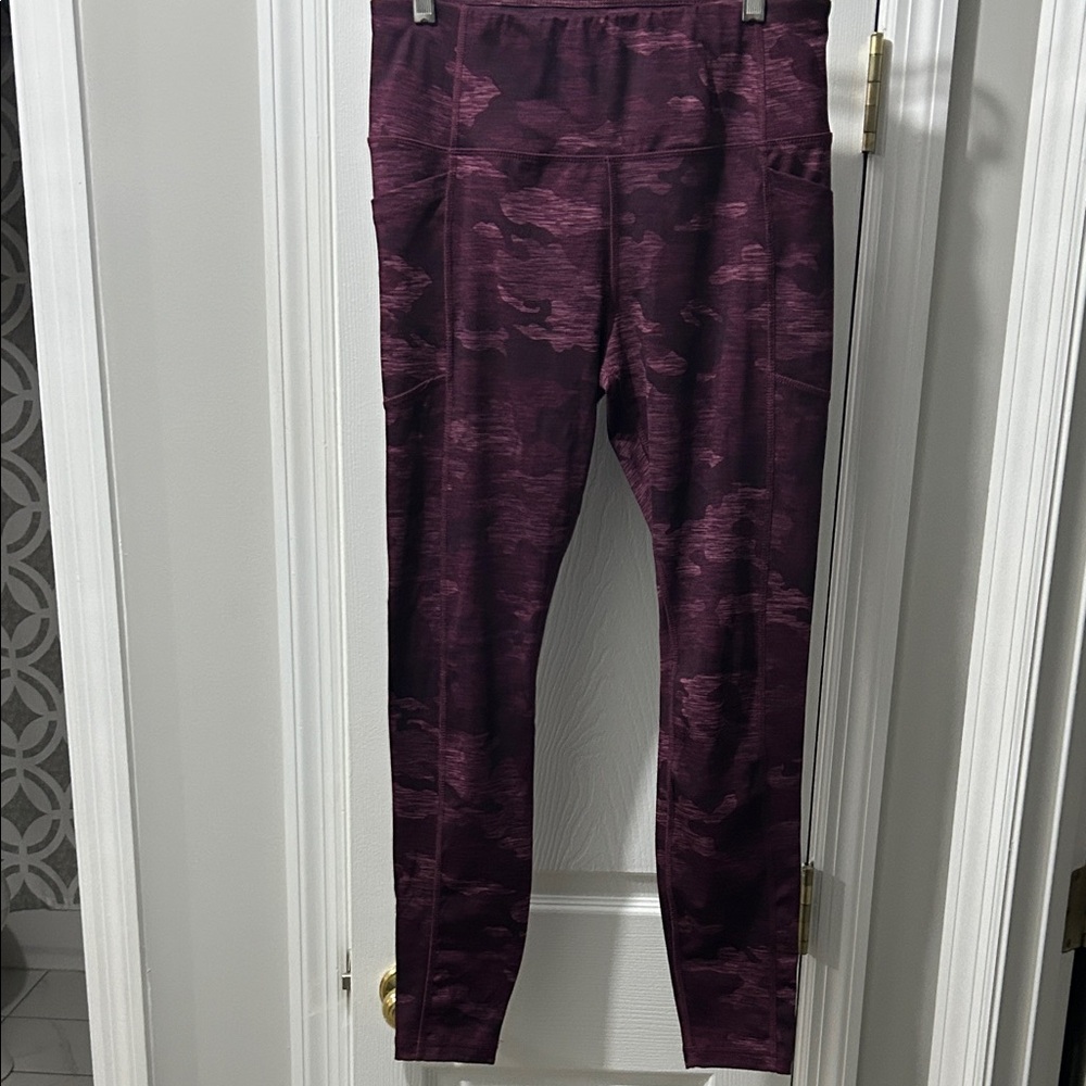 Avia Women’s Purple Camo Leggings